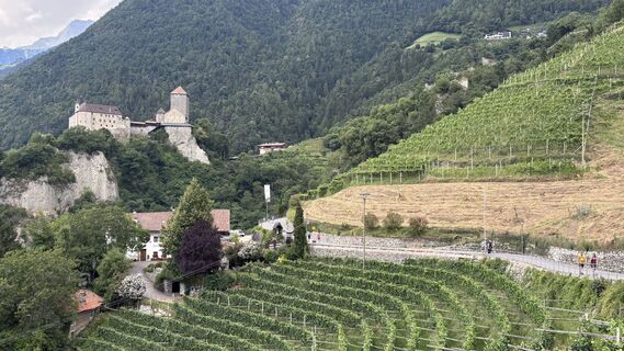 Foto von Eva Theiß entlang der Tour