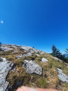Foto von Christian Stieber entlang der Tour