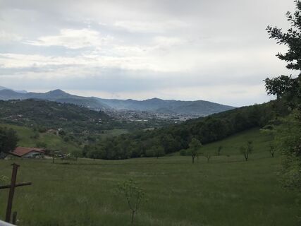 Foto de Angelo Austoni a lo largo del recorrido