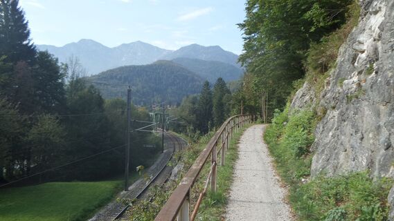Schotter-Trail bei Lauffen