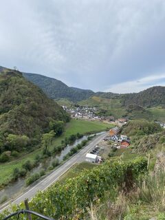 Foto von Norbert entlang der Tour