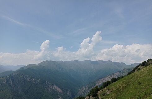 Foto von Aner entlang der Tour