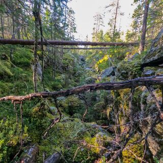 Nordende der Vorlokin-Schlucht