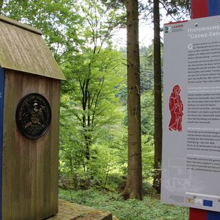 Das Zollhäusle markiert die historische Grenze von Baden und Württemberg.