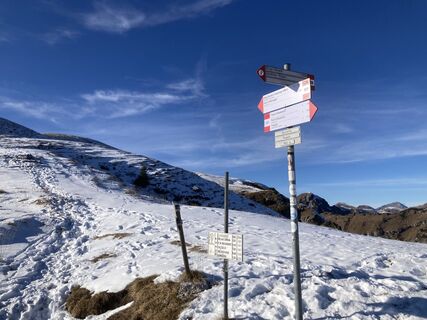Foto de Marilena Locatelli a lo largo del recorrido
