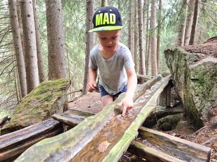 Wasserwandersteig in Ladis