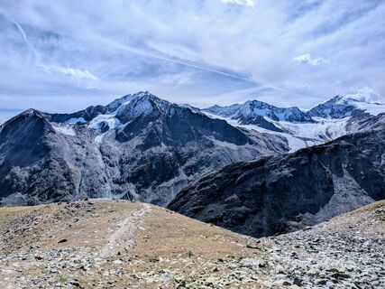 Foto von Sabrina Hackel entlang der Tour