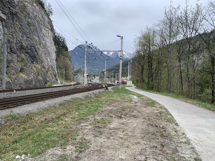 Foto de Werner Föger a lo largo del recorrido