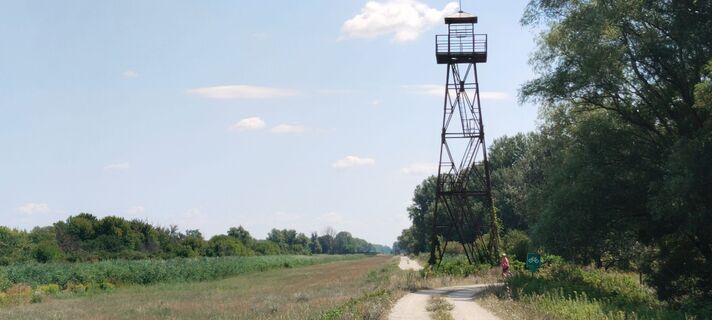 Foto von Raoul Nicolas entlang der Tour