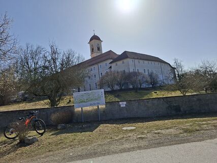 Foto von Gabriele Klausner entlang der Tour