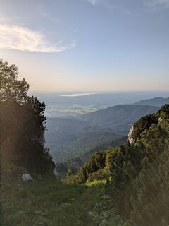 Foto von Antoine Send entlang der Tour