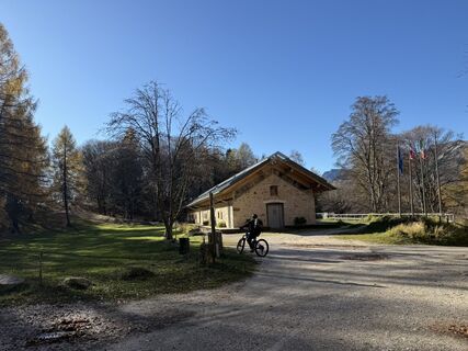 Photo de Stefano “Iddo” le long du parcours