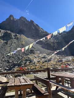 Photo de Simone Saglietti le long du parcours