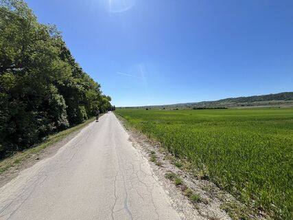 Foto de László Tschürtz a lo largo del recorrido