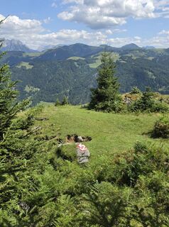 Foto von Gudrun Lippert entlang der Tour