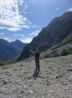 Photo de Miha Gros le long du parcours