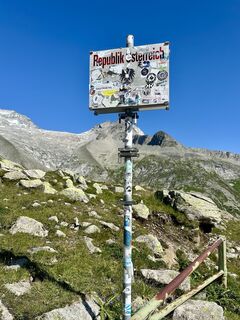 Foto von AB entlang der Tour