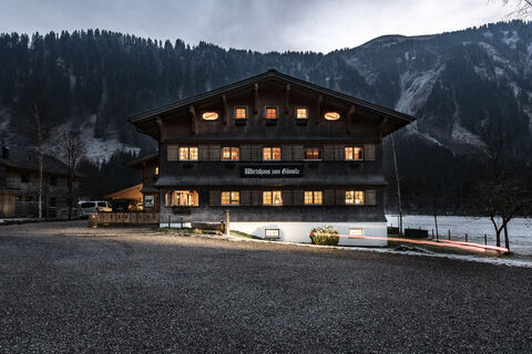 Gämsle Rückzugsort in den Bergen