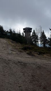 Foto von David Marek entlang der Tour