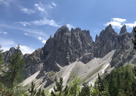 Foto von “Jerry” Brunetti entlang der Tour