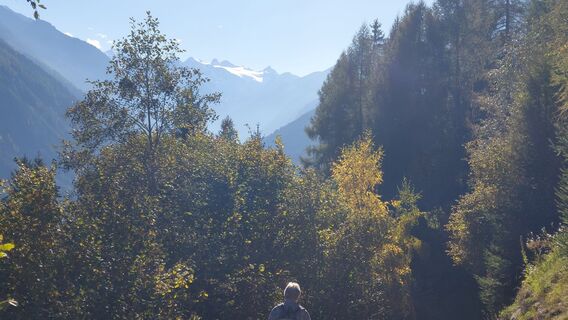 Foto von Walter Jenewein entlang der Tour