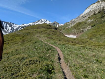 Foto von Guillaume Oriez entlang der Tour