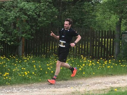 Trailrun Up the Hill in Albstadt