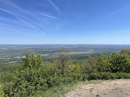 Foto de Péter Mészáros a lo largo del recorrido