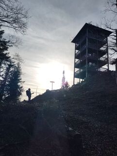 Zdjęcie z Albert Grillitsch wzdłuż trasy