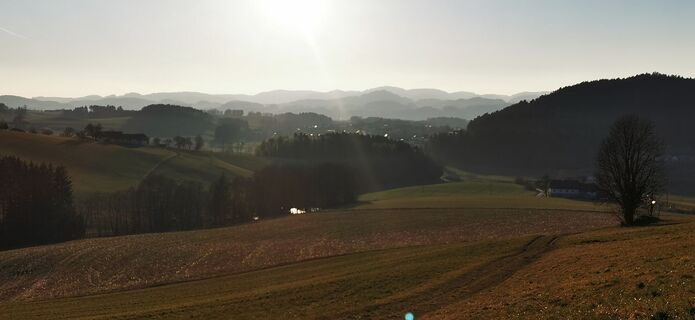 Foto von Klaus Lehner entlang der Tour