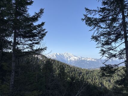 Foto von Heinz Sperl entlang der Tour