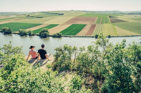 Aussicht vom Krappenfelsen | Lauffen a.N. | HeilbronnerLand