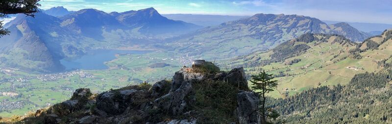 Rigi, Lauerzersee und Wildspitz