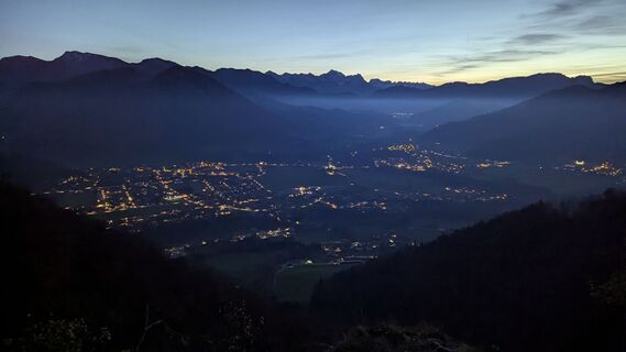 Photo de W.K. le long du parcours