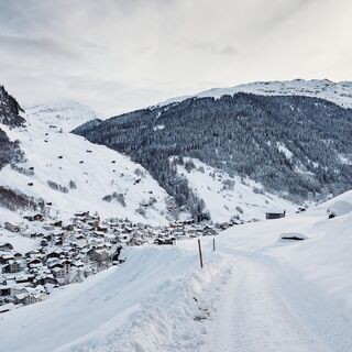 Blick taleinwärts vom Höhenweg