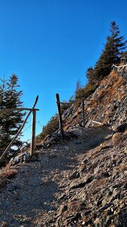 Foto von Regina Fleischmann entlang der Tour