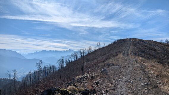 Photo de Klaus Lehner le long du parcours