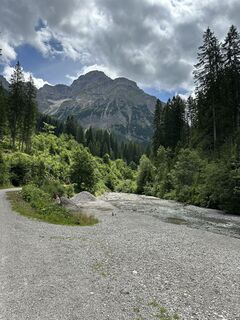 Photo de Cyrill Bischof le long du parcours