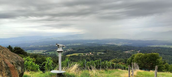 Foto de Kurt Trieb a lo largo del recorrido