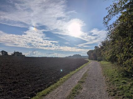 Foto von Eva Oppermann entlang der Tour