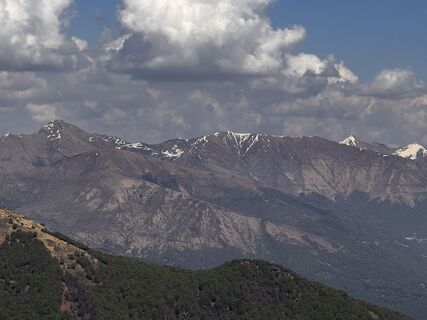 Photo de Fabio Rossini le long du parcours