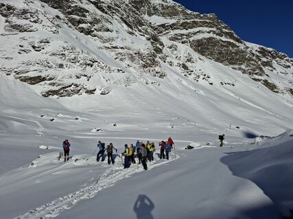 Zdjęcie z Magnus Moser wzdłuż trasy