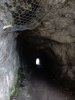 Foto von Aner entlang der Tour