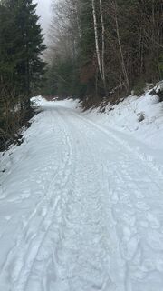 Foto de Johann Pegrin a lo largo del recorrido