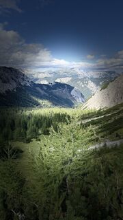 Foto von Jakob Prager entlang der Tour