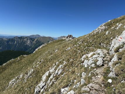 Foto von Luciano entlang der Tour