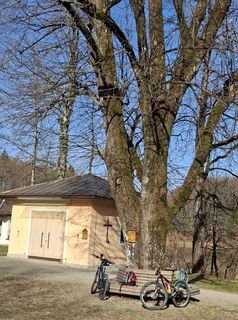 Foto von Filou und Luna entlang der Tour