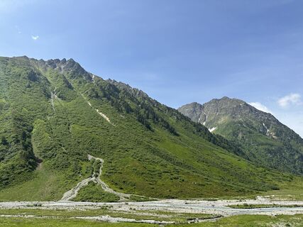 Foto von Andreas Müller entlang der Tour