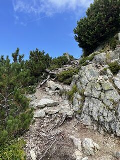 Foto von Christiane Papp entlang der Tour