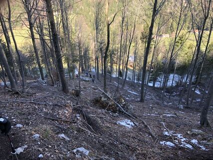 Photo de Natale Maffioletti le long du parcours